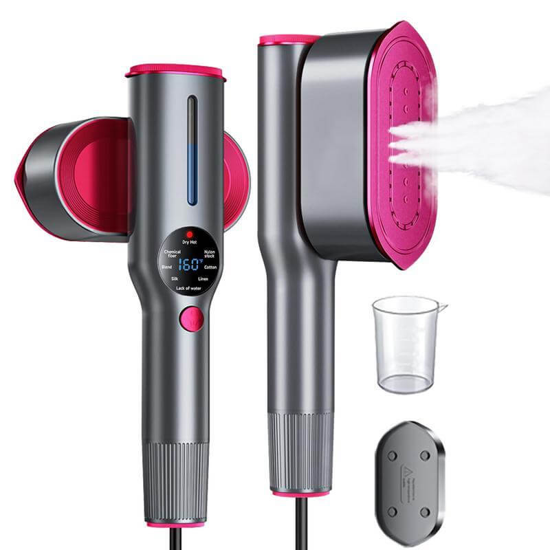 2-in-1 Rotatable Handheld Garment Steamer & Iron