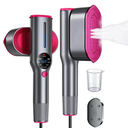 2-in-1 Rotatable Handheld Garment Steamer & Iron