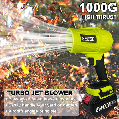 Turbo Jet Blower, Leaf Blower, Violent Turbo Fan, Car Drying After Wash, Handheld Snow Blower, Garden Maintenance