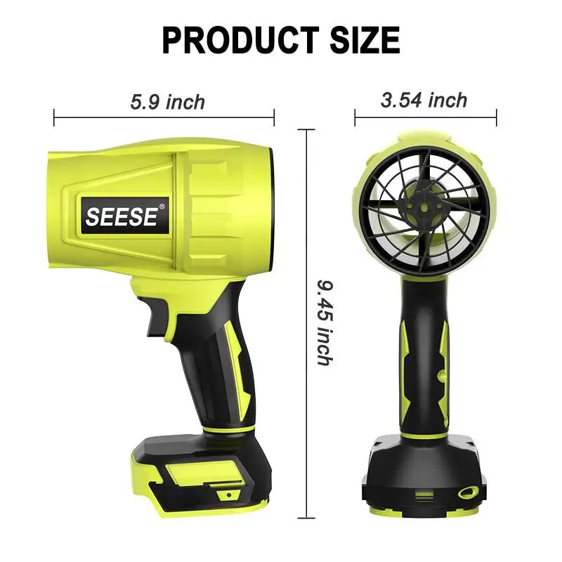 Turbo Jet Blower, Leaf Blower, Violent Turbo Fan, Car Drying After Wash, Handheld Snow Blower, Garden Maintenance