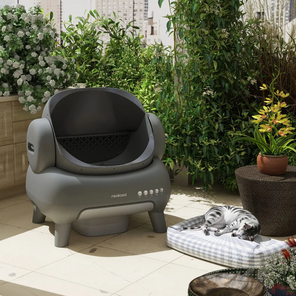 M1 Automatic Smart Cat Litter Box Self Cleaning Electric Open-top Large Cat Tolilet Sandbox