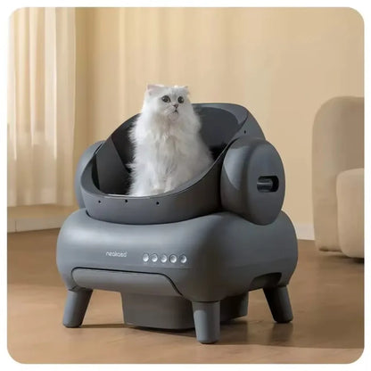 M1 Automatic Smart Cat Litter Box Self Cleaning Electric Open-top Large Cat Tolilet Sandbox