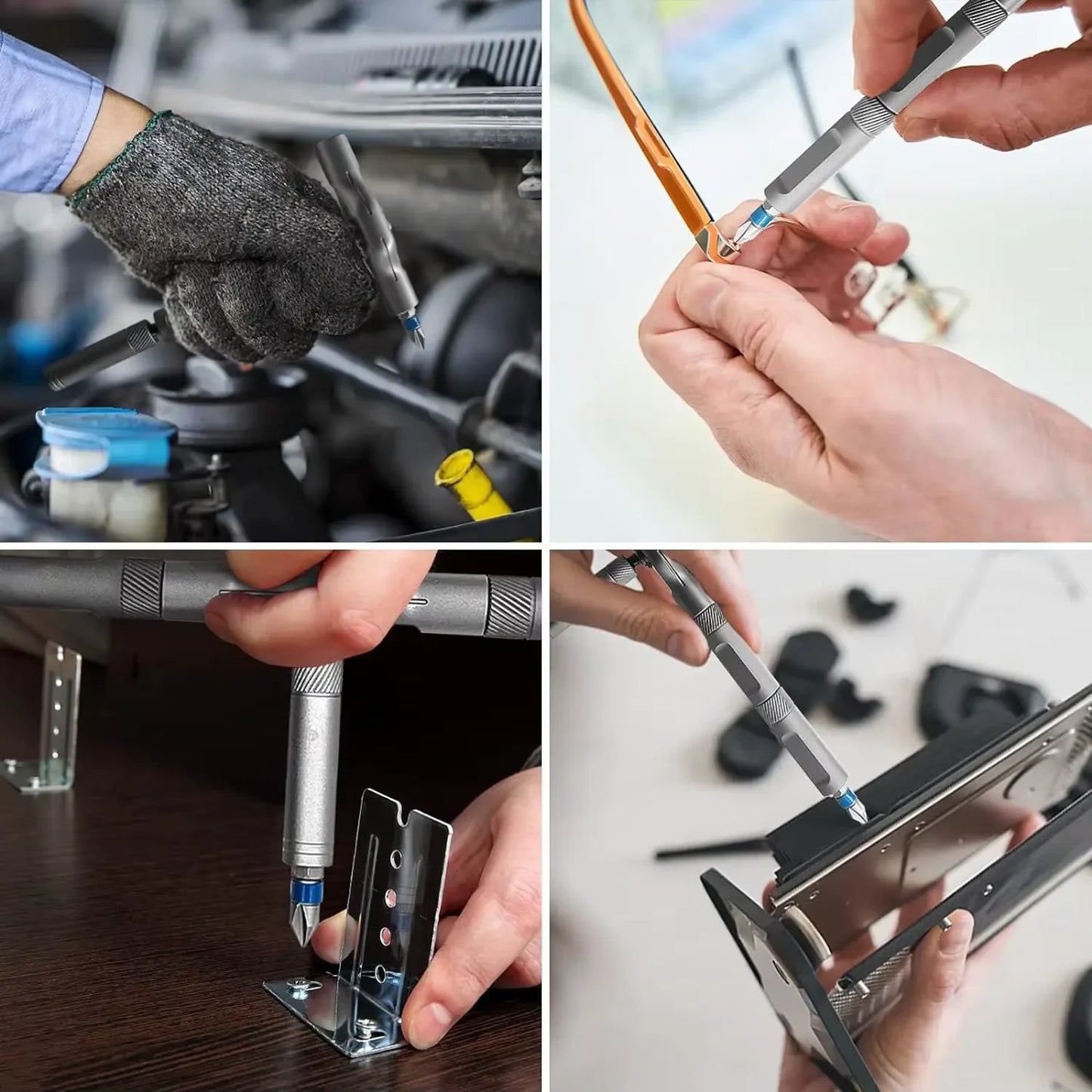 24in1 RS1 Multi-Purpose Ratchet Screwdriver Set 24 in 1 S2 Steel Magnetic Screwdriver Bits Repair Tools